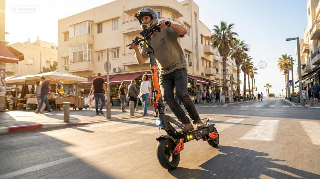 קורקינט חשמלי 48V/18A קורטז CORTEZ GMAX PRO