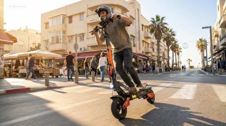 קורקינט חשמלי 48V/18A קורטז CORTEZ GMAX PRO