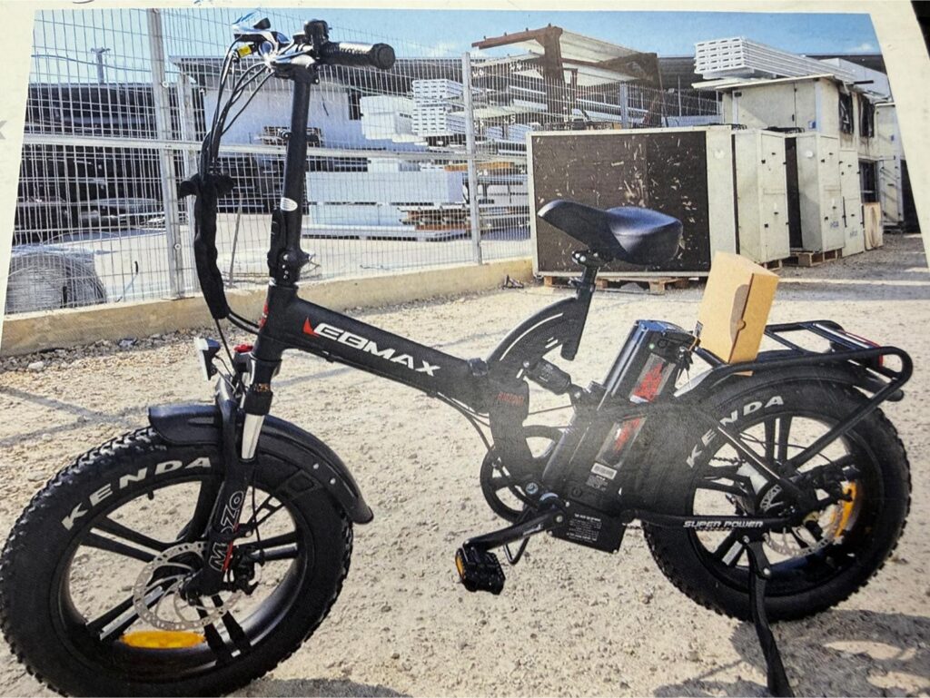 אופניים חשמליים 48/15.6 EBMAX CLASSIC FAT שטח