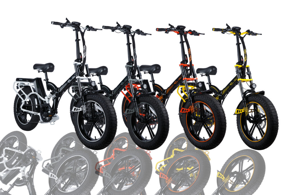 אופניים חשמליים [52/18.5] וואן בייק פאט ONE BIKE Fat X4 מזלג טריפל שיכוך מלא סוללה נגד גניבות 2026