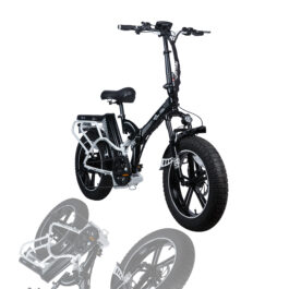 אופניים חשמליים [48/18.5] וואן בייק פאט ONE BIKE Fat X4 שיכוך מלא סוללה נגד גניבות 2026